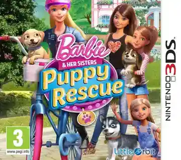Barbie & Her Sisters - Puppy Rescue (Europe) (En,Fr,De)-Nintendo 3DS